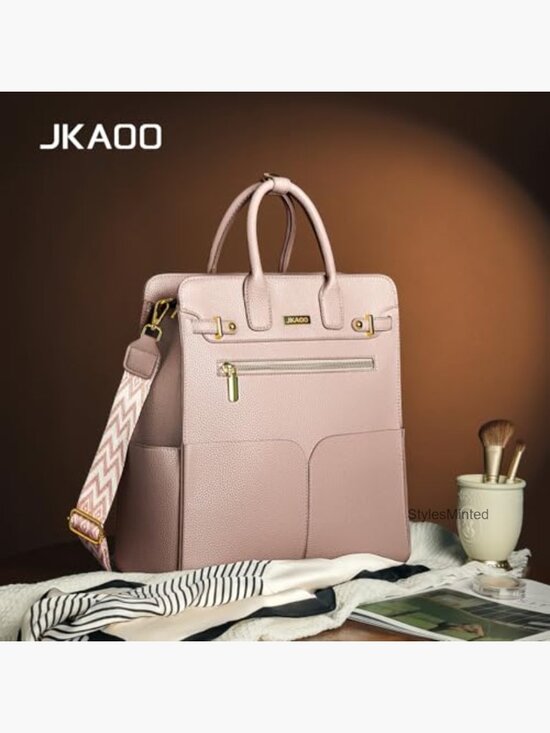 Convertible PU Leather Backpack Purse 4-in-1 Travel Handbag with Removable Strap main image 6